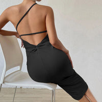 Women's One Shoulder Cutout Ruched Bodycon Mini Dress – Sexy Club Dress - Premium for sale