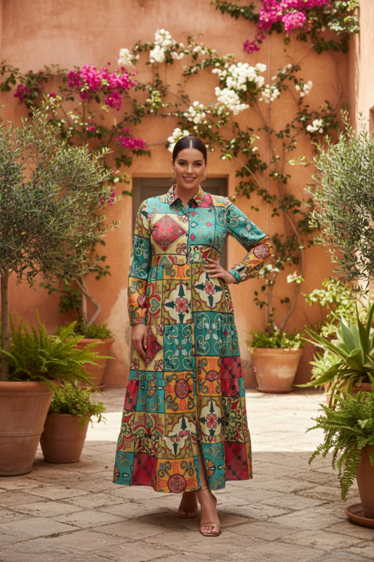 Bohemian Maxi Dress Lifestyle