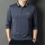 2021 autumn new long sleeve polo shirt men's business casual lapel embroidery middle-aged dad t-shirt bottoming shirt