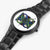 266. Exclusive Stainless Steel Quartz Watch - Celtic graphic style