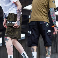 Aelfric Eden Cargo Shorts Men Hip Hop Summer Streetwear - Premium Pants for sale