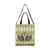 All Over Print Canvas Tote Bag(Model1698)(Medium)- Mask gold