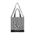 All Over Print Canvas Tote Bag(Model1698)(Medium)- Panther B&W