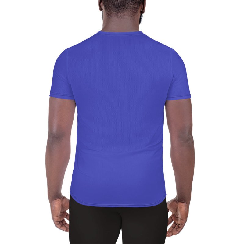 All-Over Print Men&#39;s Athletic T-shirt - Avatar Blue