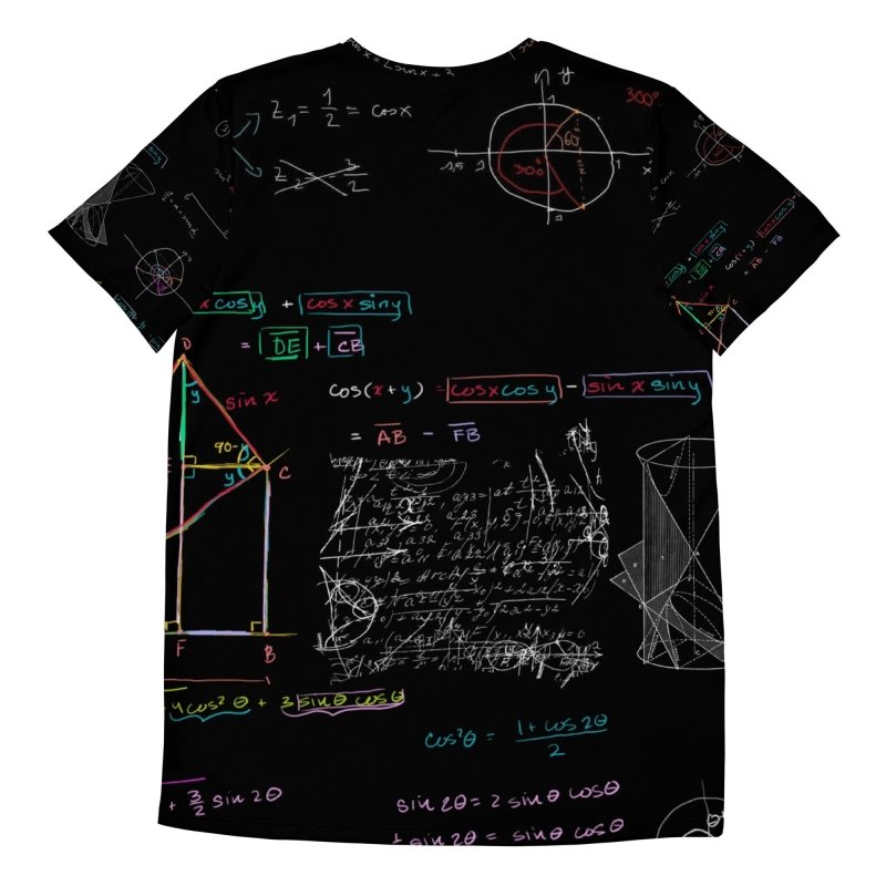 All-Over Print Men's Athletic T-shirt - einsteines