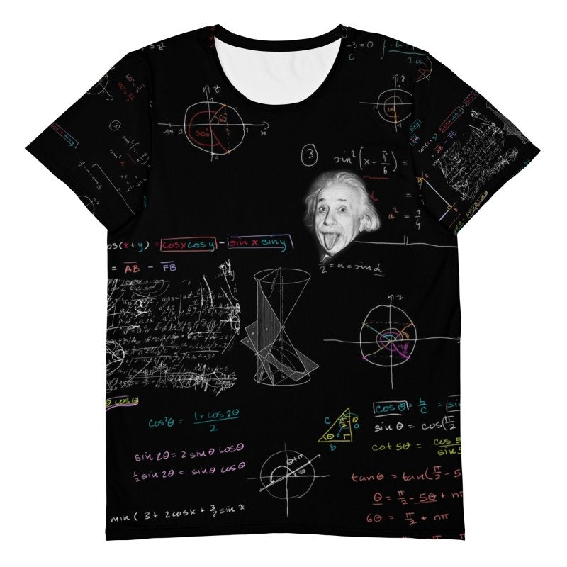 All-Over Print Men's Athletic T-shirt - einsteines