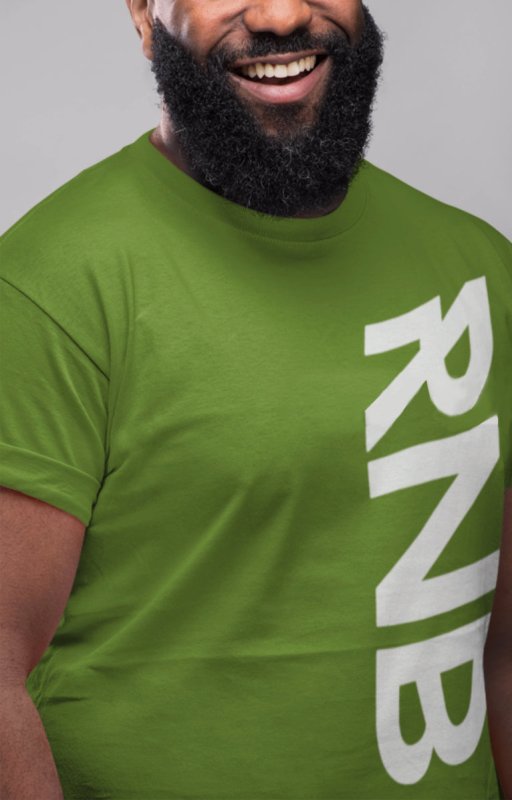 All-Over Print Men's Athletic T-shirt - RnB green