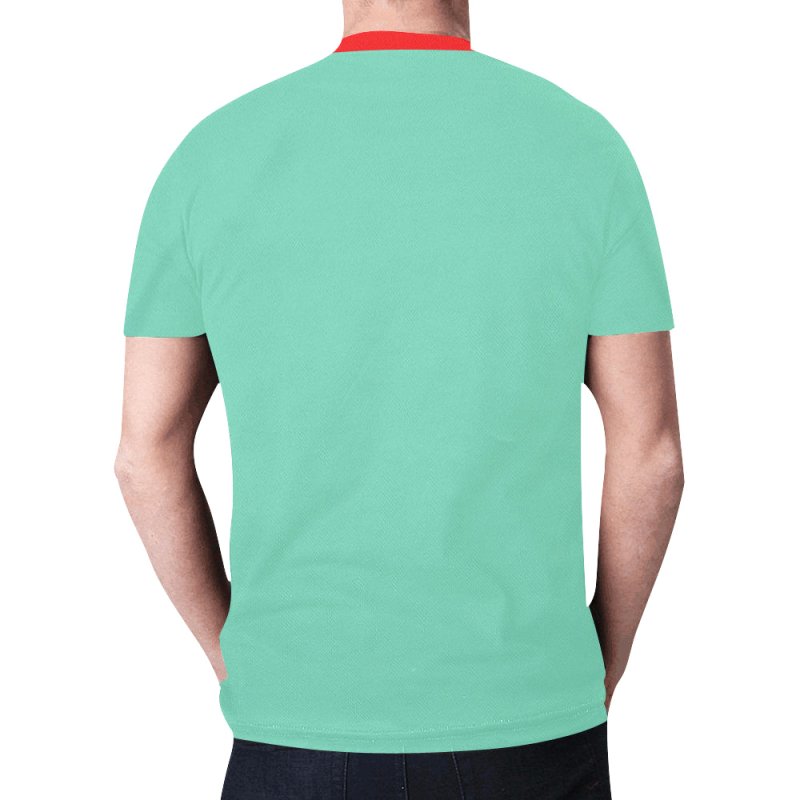 All Over Print Mesh T-shirt (Model T45)- Circle full