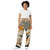 All-over print unisex wide-leg pants - Contemporary Art style