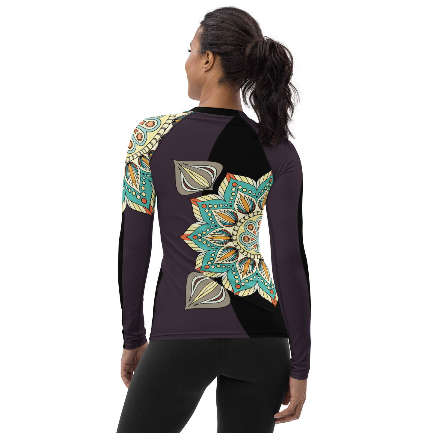 Women's Rash Guard - Portugal ornament