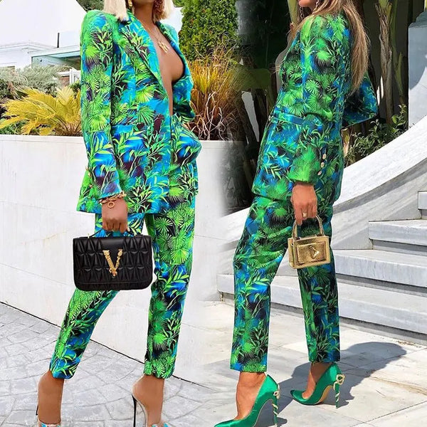 Casual Suit Pants Two Piece Suit - Premium Dresses for sale