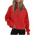 Autumn Winter Women Scuba Sports Half Zipper Yoga Clothes Loose Short Hood Fleece Lined Sweater Sweater