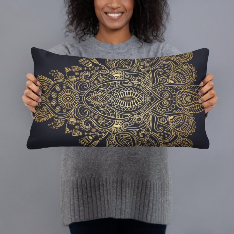 Basic Pillow - Henna pattern