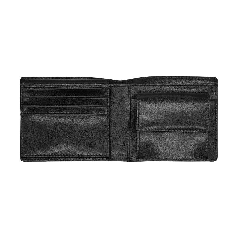 Bifold Wallet With Coin Pocket(Model1706)- Circle color