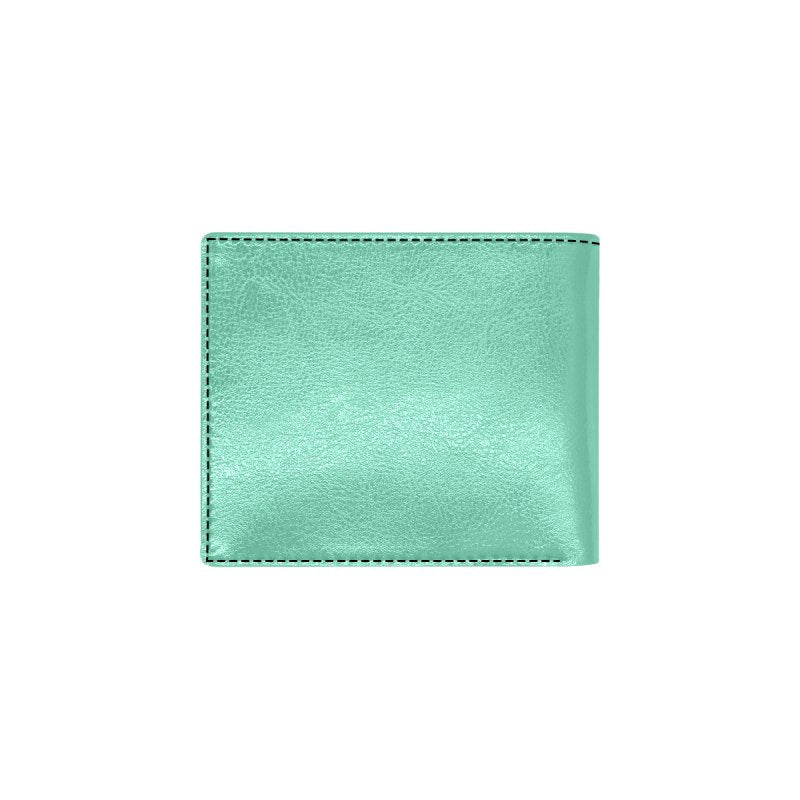 Bifold Wallet With Coin Pocket(Model1706)- Circle color