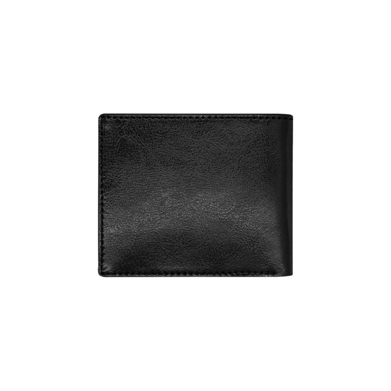 Bifold Wallet With Coin Pocket(Model1706)- Panther B&W