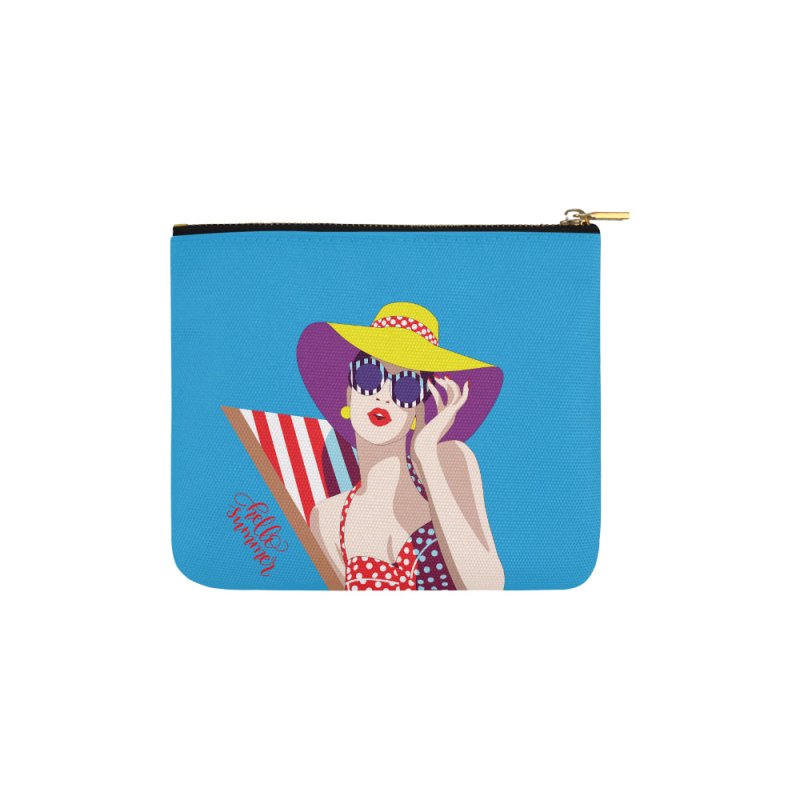 Carry-All Pouch 6" x 5" (Model 1666)- Beach