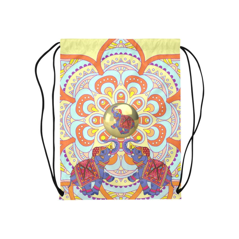 Drawstring Bags (Model 1604) (Medium)- India style