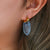 Earrings Jewelry Women Retro Acrylic Transparent Leaf Shaped Earring
