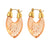 Earrings Jewelry Women Retro Acrylic Transparent Leaf Shaped Earring