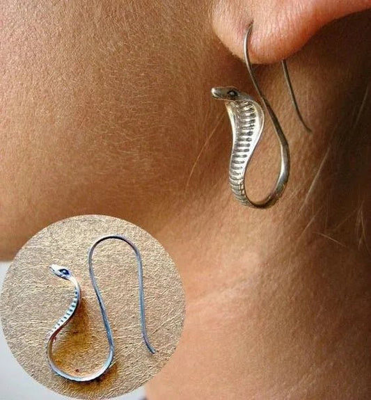 Egyptian Cobra Earrings Snake, Egyptian Jewelry Earrings for Women Fashion Jewelry Women Egypt
