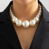 European and American Jewelry Retro Beaded Chain Necklace