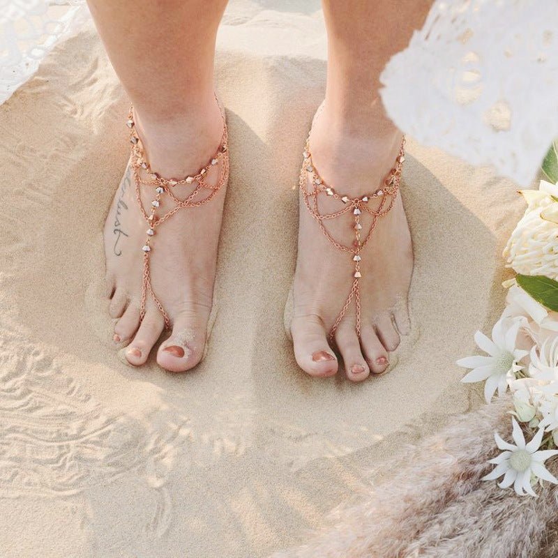 Fashion Simple Beach Anklet New Creative Beach Accessories Women's Anklet