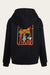 Hooded Sweater Autumn Winter Cartoon Horror Print Hooded Casual Loose Sweater