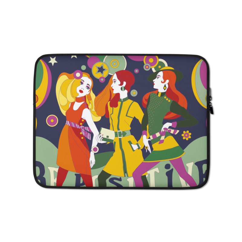 Laptop Sleeve - Retro positive