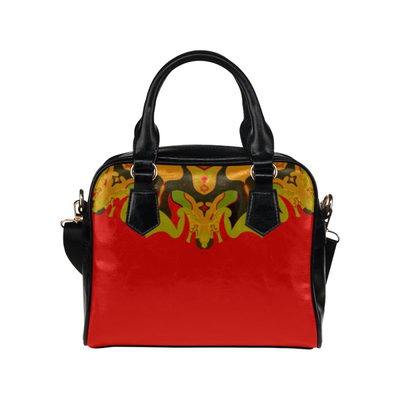 Mandala Autumn Shoulder Handbag (Model 1634)