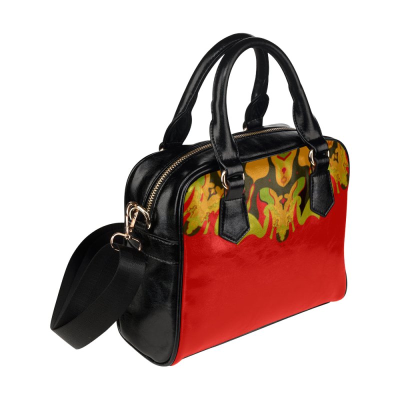 Mandala Autumn Shoulder Handbag (Model 1634)