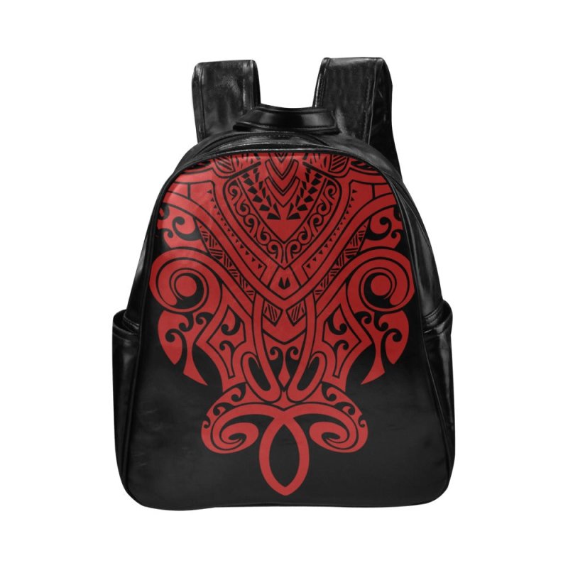 maori_hieratic_style15 Multi-pocket Backpack (Model 1636)