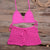 Matching Women Solid Color Sexy Hollow Out Cutout Top Hand-Woven Beach Boyshorts