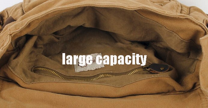 Men Military Army Vintage Crossbody Bag Men's Messenger Shoulder large Bags Casual Teenagers High Quality shoulder bag