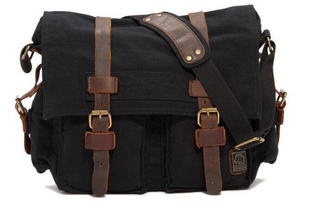 Men Military Army Vintage Crossbody Bag Men's Messenger Shoulder large Bags Casual Teenagers High Quality shoulder bag
