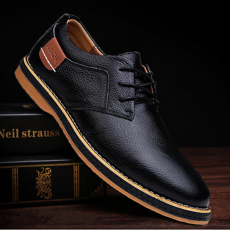 Men's Casual Genuine PU Leather