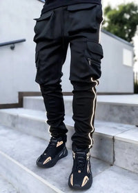 Men's casual pants spring and autumn new sports pants men's cross-border loose straight-leg pants