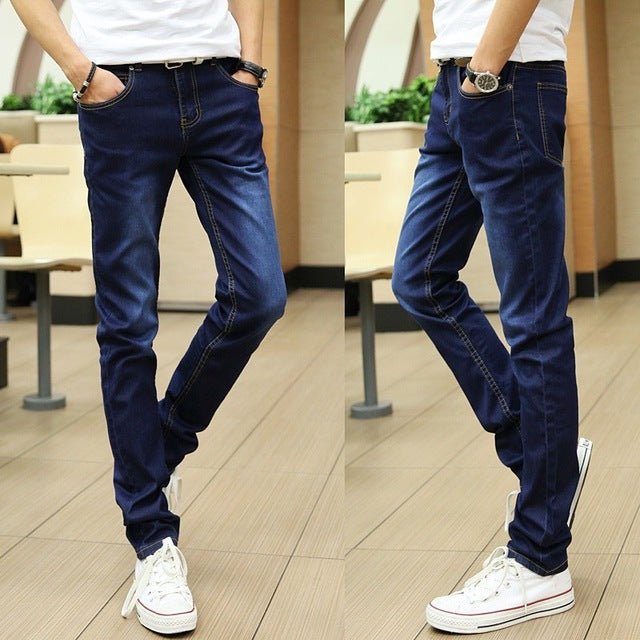 Men&#39;s Fashionable Shiny Jeans.