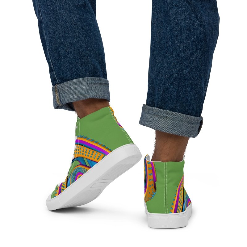 Men’s high top canvas shoes - Piramid