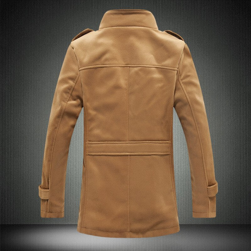 Men&#39;s jacket winter fleece, velvet thick warm coat