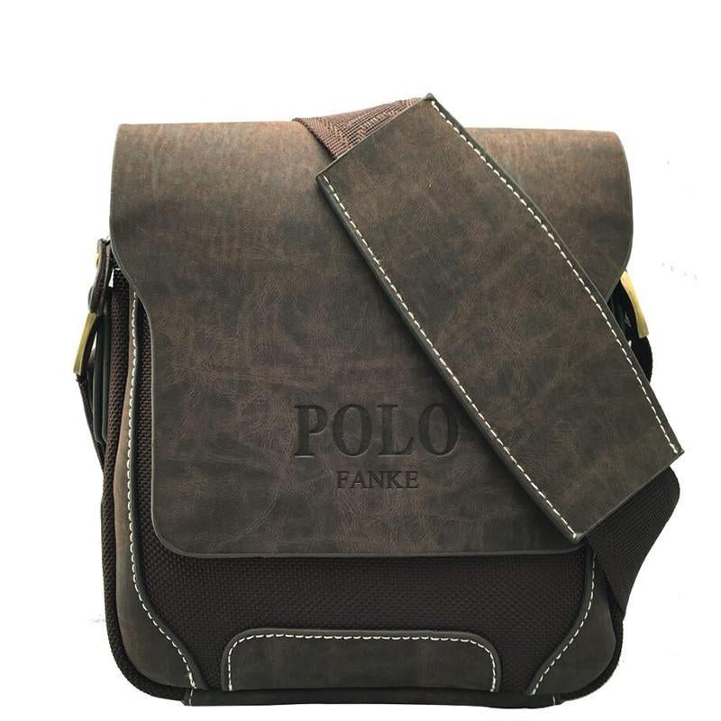 Men&#39;s Messenger Bags PU Leather Oxford Handbag