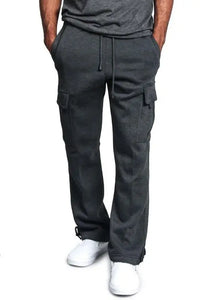 men's Sportswear Joggers fitness training cargo Sweatpants Loose Elastic waist Brand Trousers cotton Breathable muscle