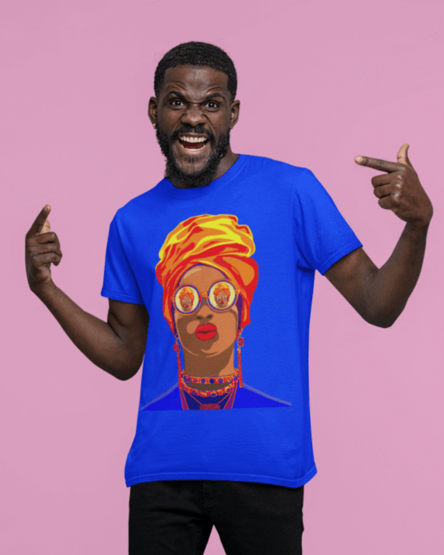 Men's T-shirt - Afro unlimited