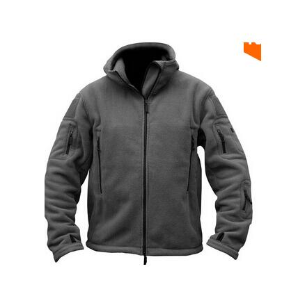 Military Man Fleece Tactical Softshell Jacket Polartec Thermal Polar Hooded Outerwear Coat Army Clothes
