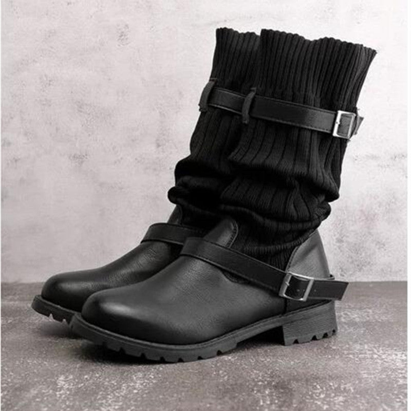 New Winter Wise Wool Large Women&#39;s Leather Boots