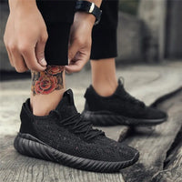 Running Shoes For Men Outdoor Mesh Comfortable Man Sneakers Sports Shoes Lace - up Sneaker - Premium Shoes for sale