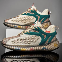 Shoes Men's Spring New Breathable Running Shoes National Tide Sports Shoes Men's Spring And Autumn