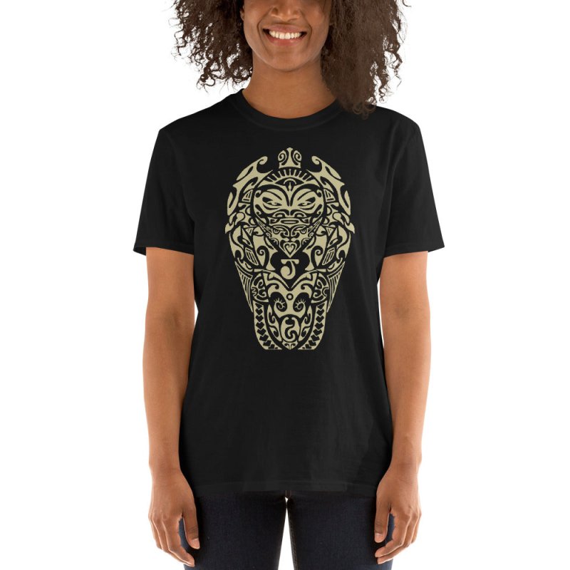 Short-Sleeve Unisex T-Shirt - Polynesian drawing style