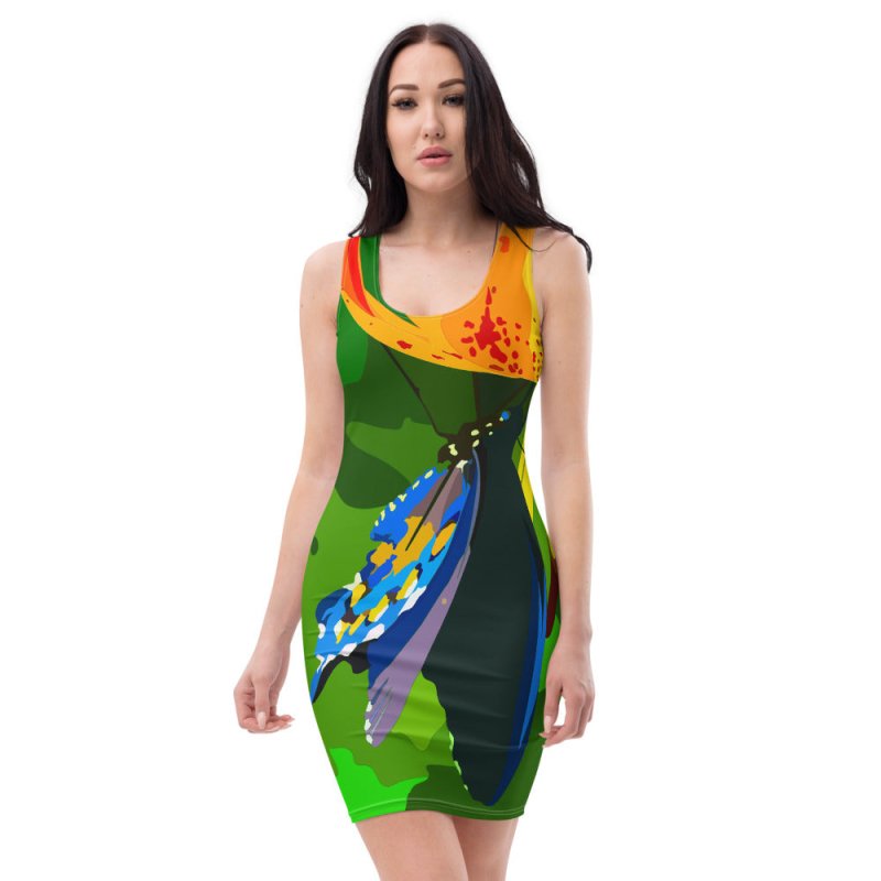 Sublimation Cut & Sew Dress - Butterfly