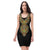 Sublimation Cut & Sew Dress - Indian style graphic ornament black